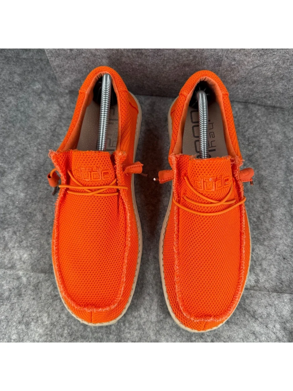 Hey Dude Wally Sox Shoes Orange Men Size 11 195